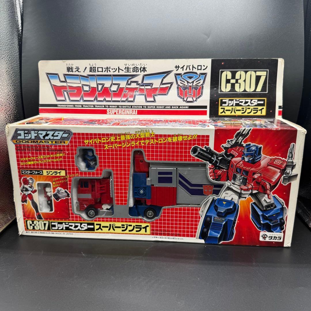 トランスフォーマー C-307 ゴッドマスター スーパージンライ タカラ