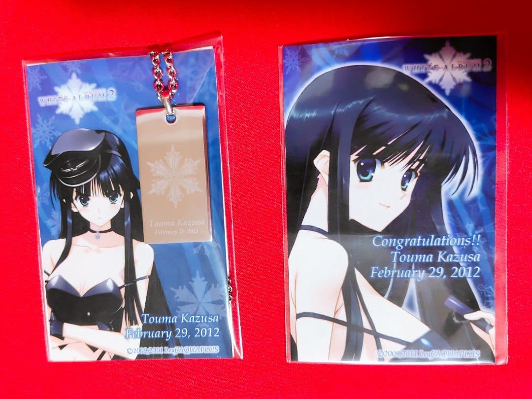 WHITE ALBUM2 2012アニバーサリーセット＋ピアノコンサートチケット