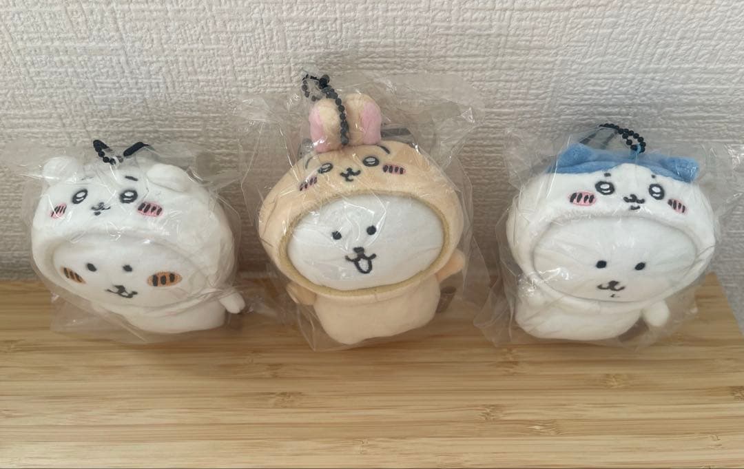 ナガノマーケット 変わっちゃお！ぷちミニマスコット　ちいかわ　ハチワレ　うさぎ