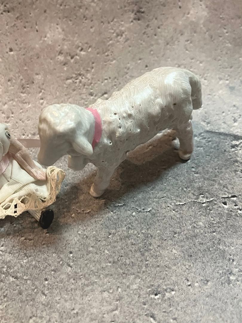 ドイツ　アンティーク　ビスクドール　アルプスの少女ハイジとユキちゃん　最終価格