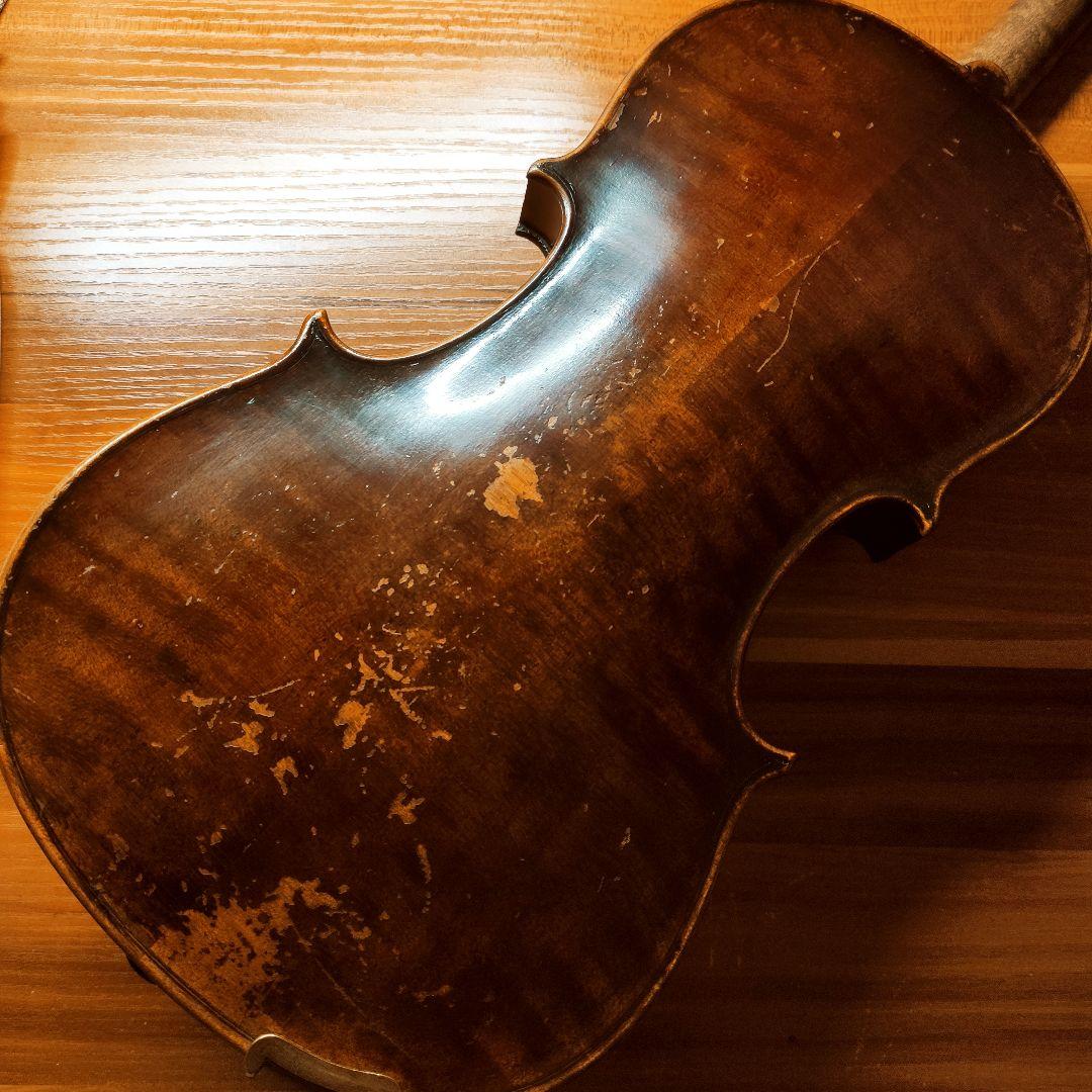 【希少材極響音】Otto Fager 3/4 バイオリン 1892