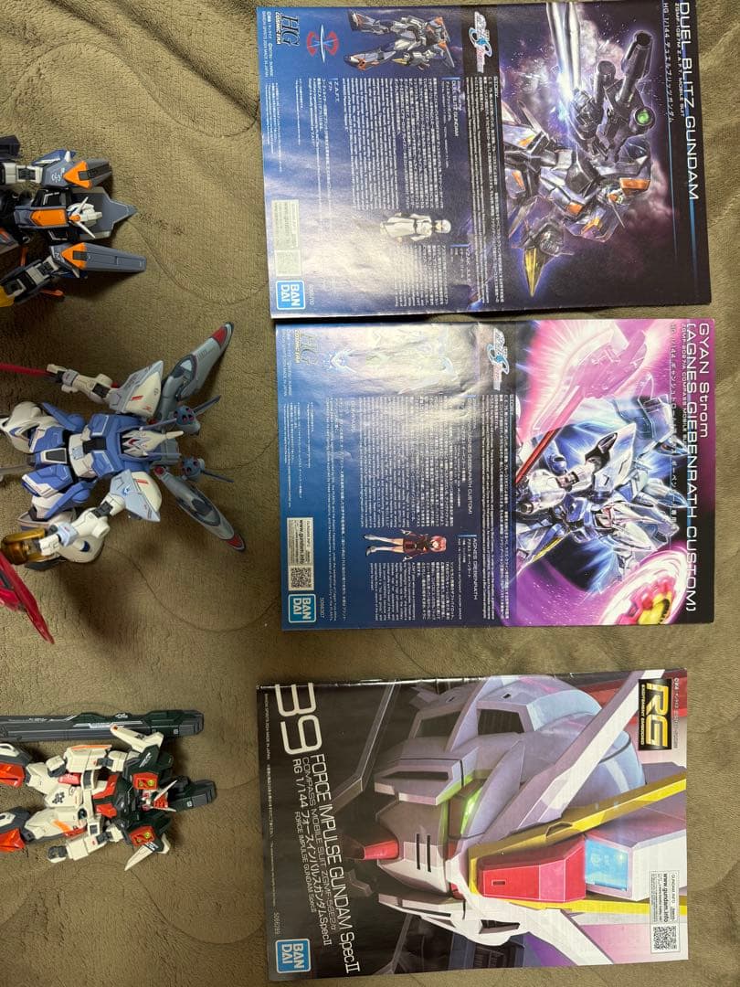 HG RG ガンダム 5体セット　ジャンク