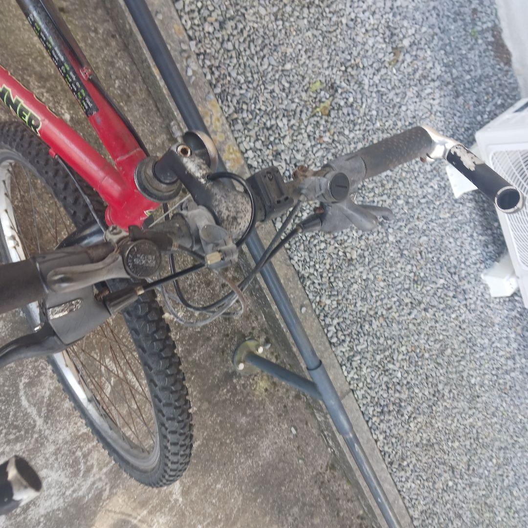 OMB ROCKRUNNER マウンテンバイク 赤黒