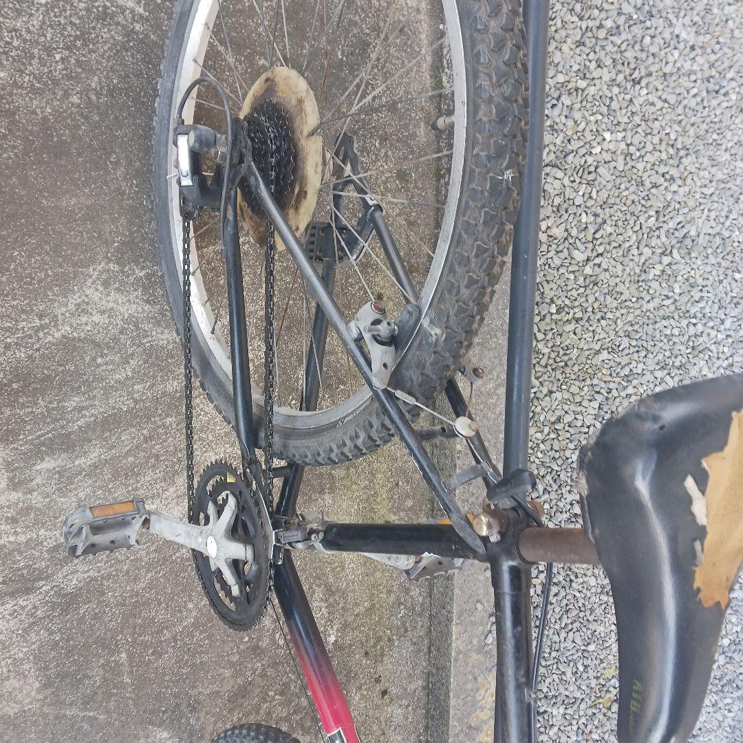 OMB ROCKRUNNER マウンテンバイク 赤黒