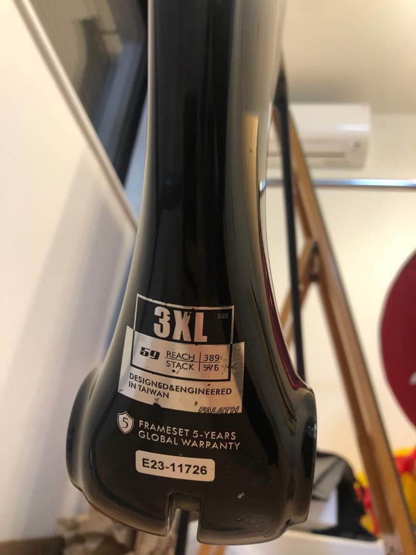 ELVES FALATH PRO DISC フレームセット3XL