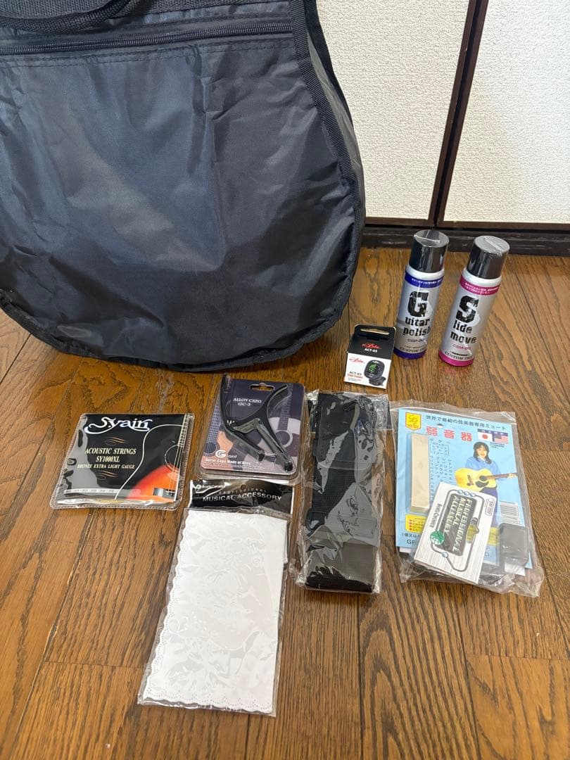 Legend アコースティックギター レッド/ブラック