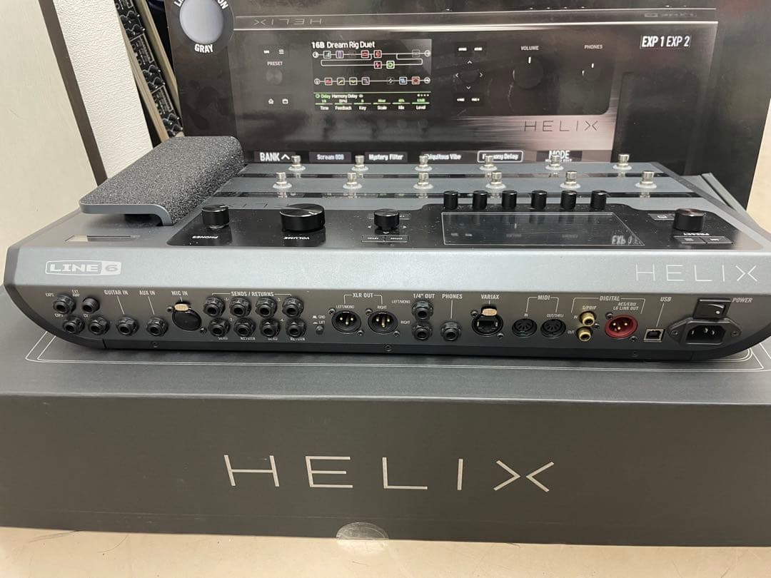 【美品】LINE6 Helix Floor Space Gray（限定色）
