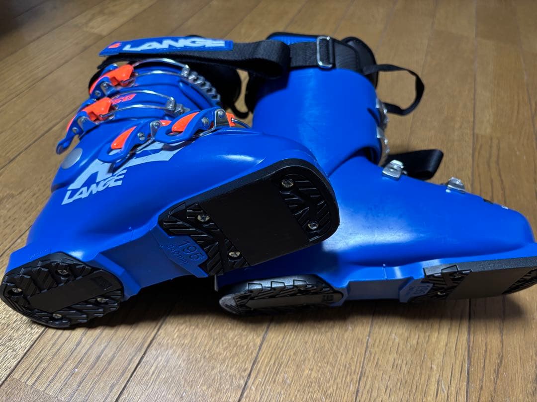 19.5cm LANGE スキー ブーツ 青　RSJ60 ラング 240mm