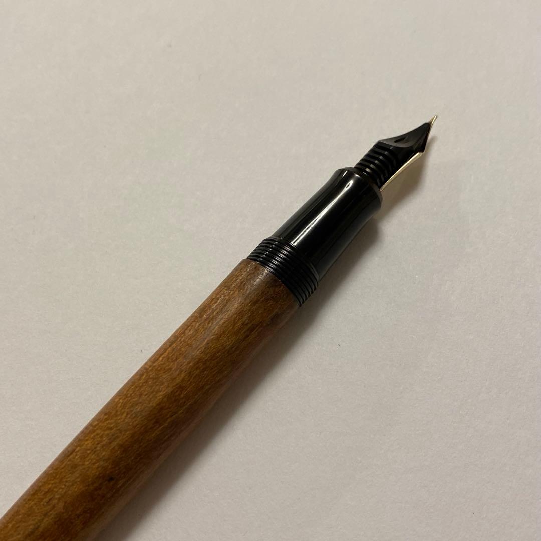 s*y様 パイロット　木製 万年筆 ブラウン　カスタム　ジャパン　14k