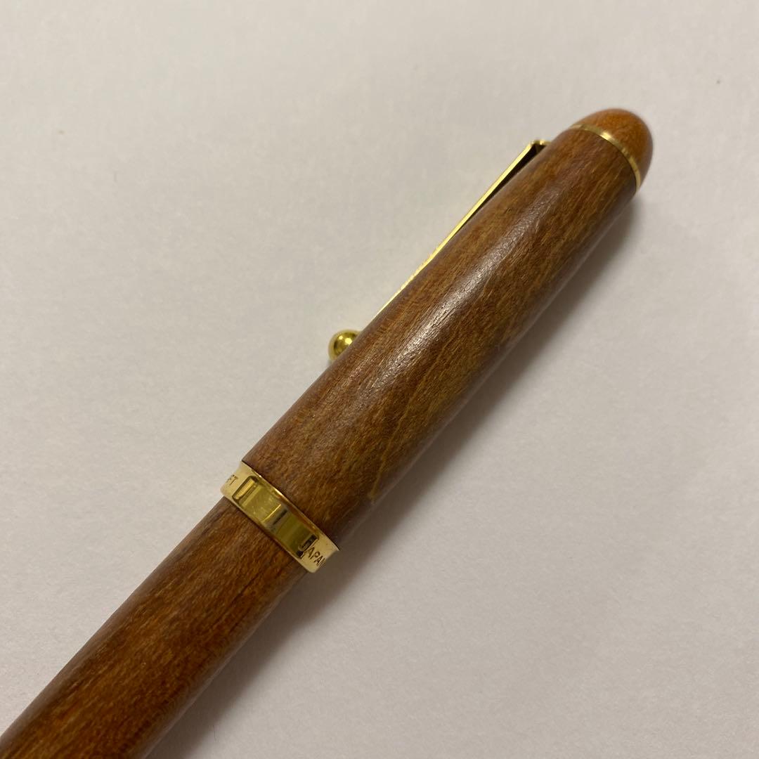 s*y様 パイロット　木製 万年筆 ブラウン　カスタム　ジャパン　14k