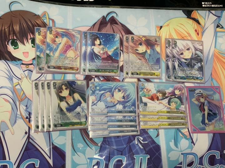 ヴァイスシュヴァルツ ダルセーニョ 風南島デッキ パーツ&光り物込み スリーブ付