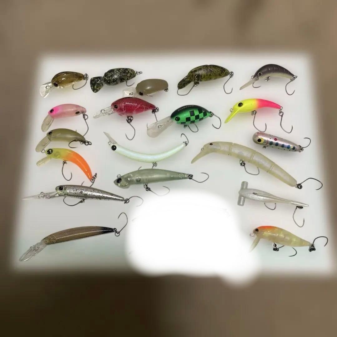 エリアトラウトルアー21個セット　さかさニョロ　ハイドラム　GJ ミッツ　トレモ