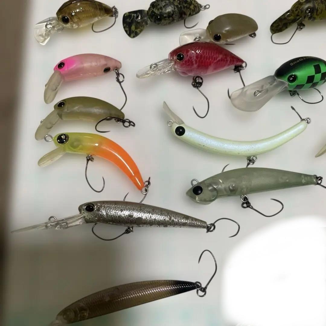 エリアトラウトルアー21個セット　さかさニョロ　ハイドラム　GJ ミッツ　トレモ
