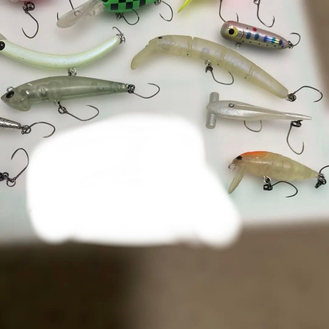 エリアトラウトルアー21個セット　さかさニョロ　ハイドラム　GJ ミッツ　トレモ