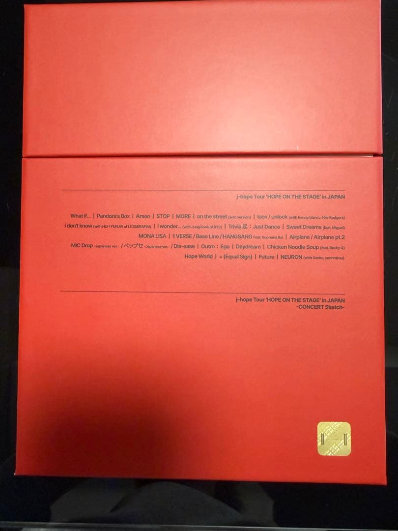 アイドル j-hope Tour HOPE ON THE STAGE in JAPAN