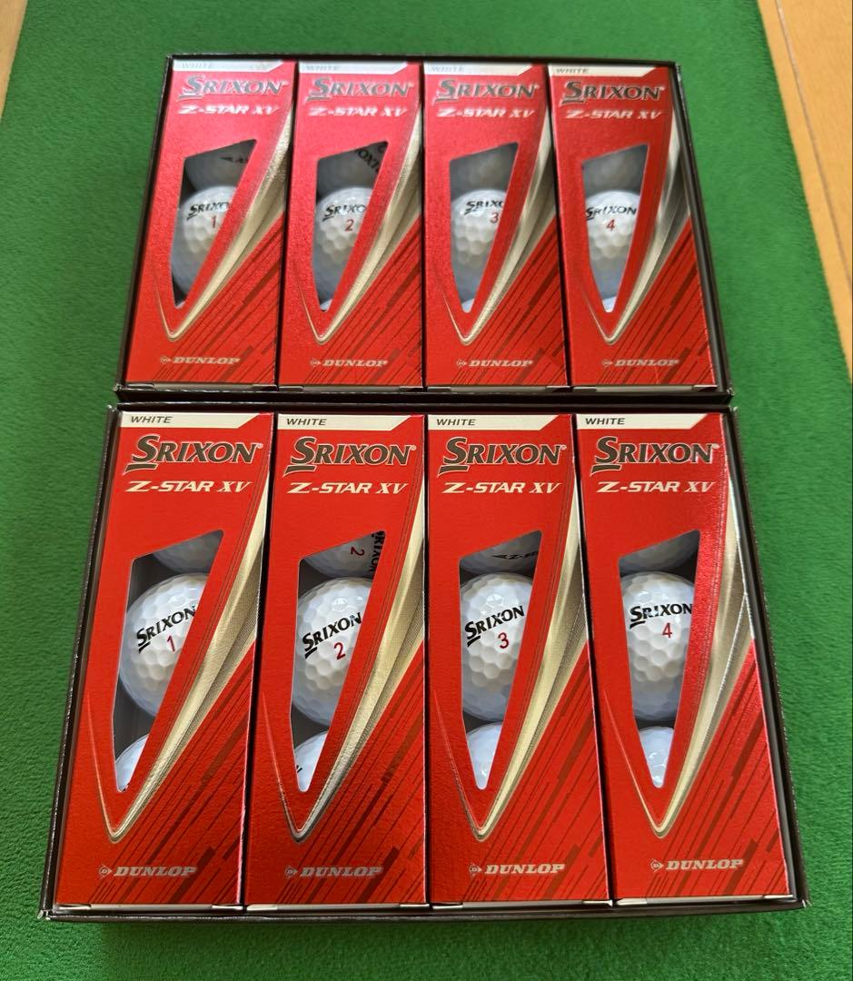 【新品】スリクソン ゴルフボールZ-STAR XV 2ダース