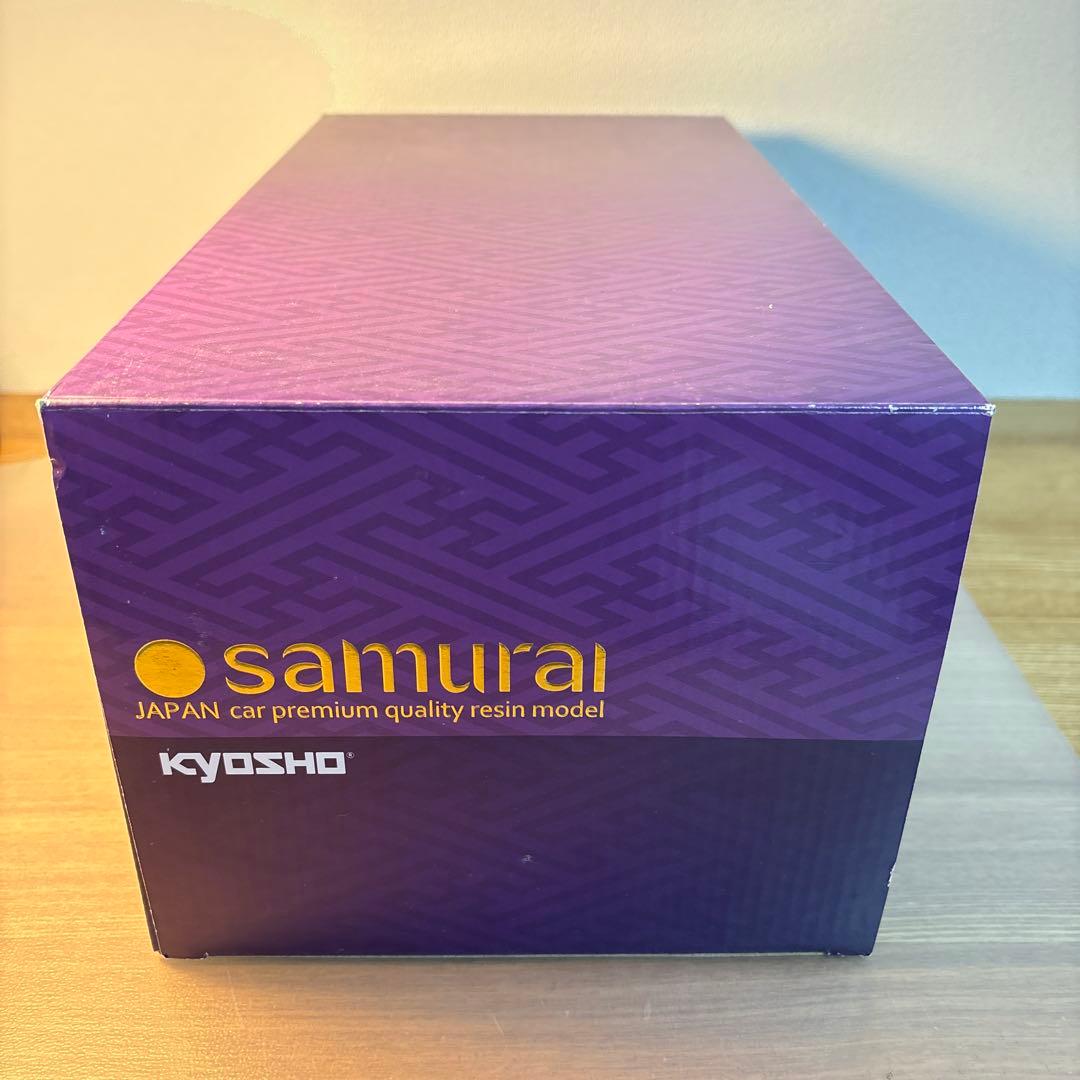 京商　スバル BRZ イエロー 1/18 ミニカー　サムライ　シリーズ