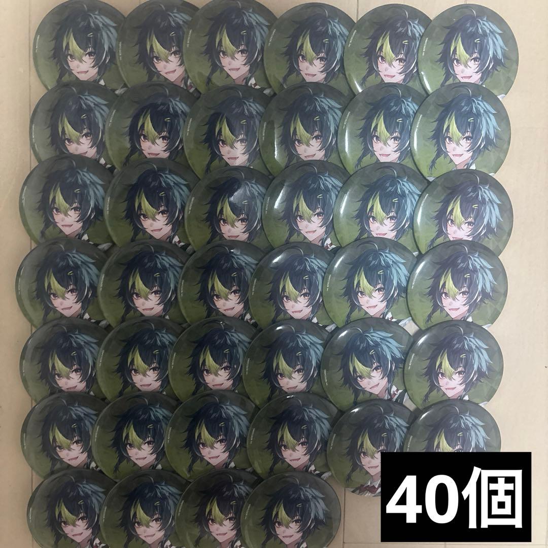 アニメイトカフェ にじさんじ HEROIC BAR BIG缶バッジ 伊波ライ