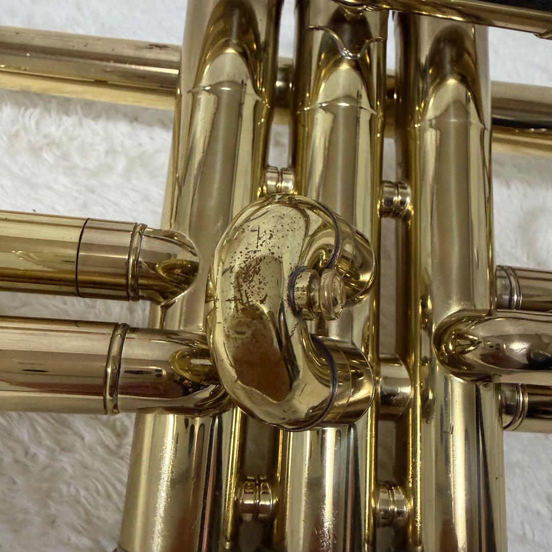 人気　Bach バック　トランペット　TR-300 ゴールド　初心者　管内洗浄