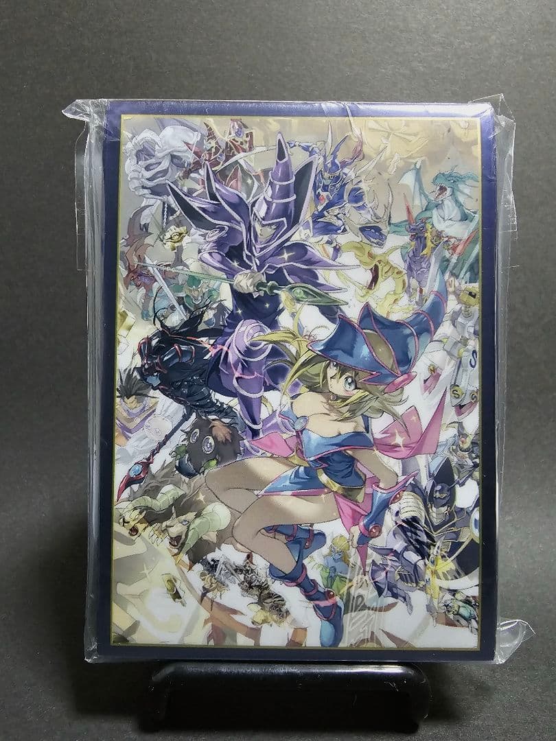 未開封 スリーブ 遊戯王 闇遊戯デッキ ブラックマジシャンガール