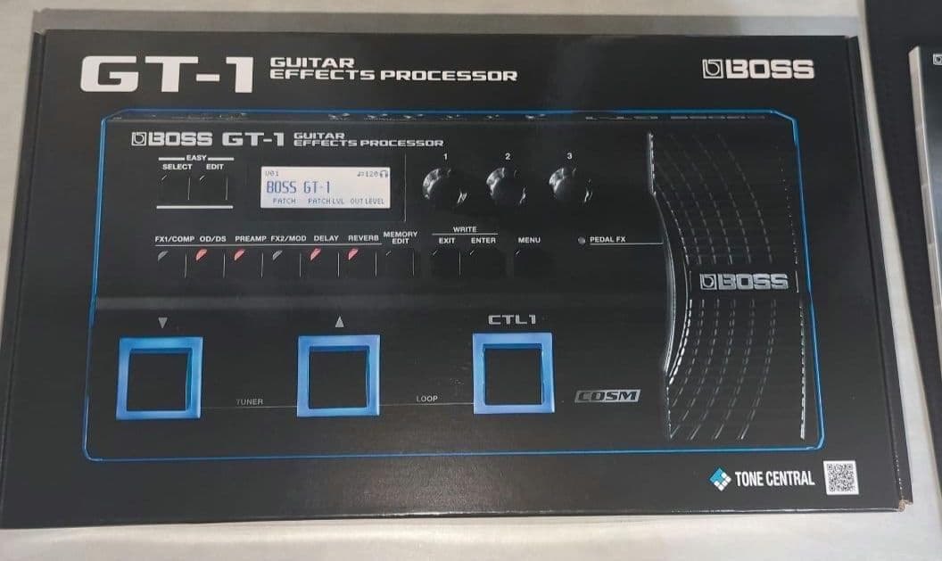 BOSS GT-1 マルチ | 純正アダプター、教科書付き