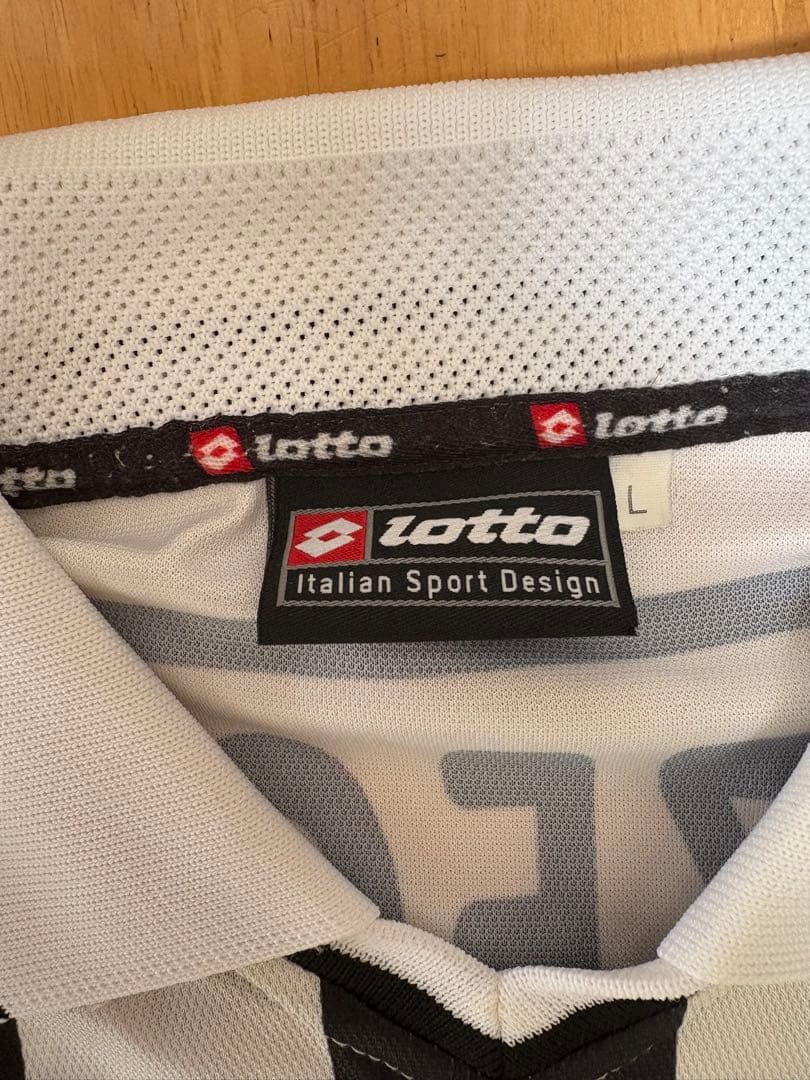 正規品 超希少 中古 美品 ユベントス 01/02 トレゼゲ Lサイズ