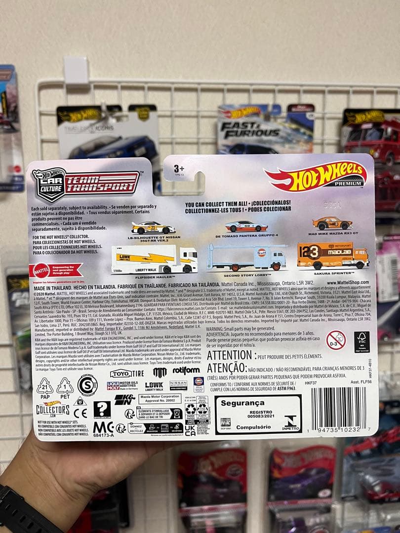 ホットウィール チームトランスポート LIBERTY WALK R35サイン入り