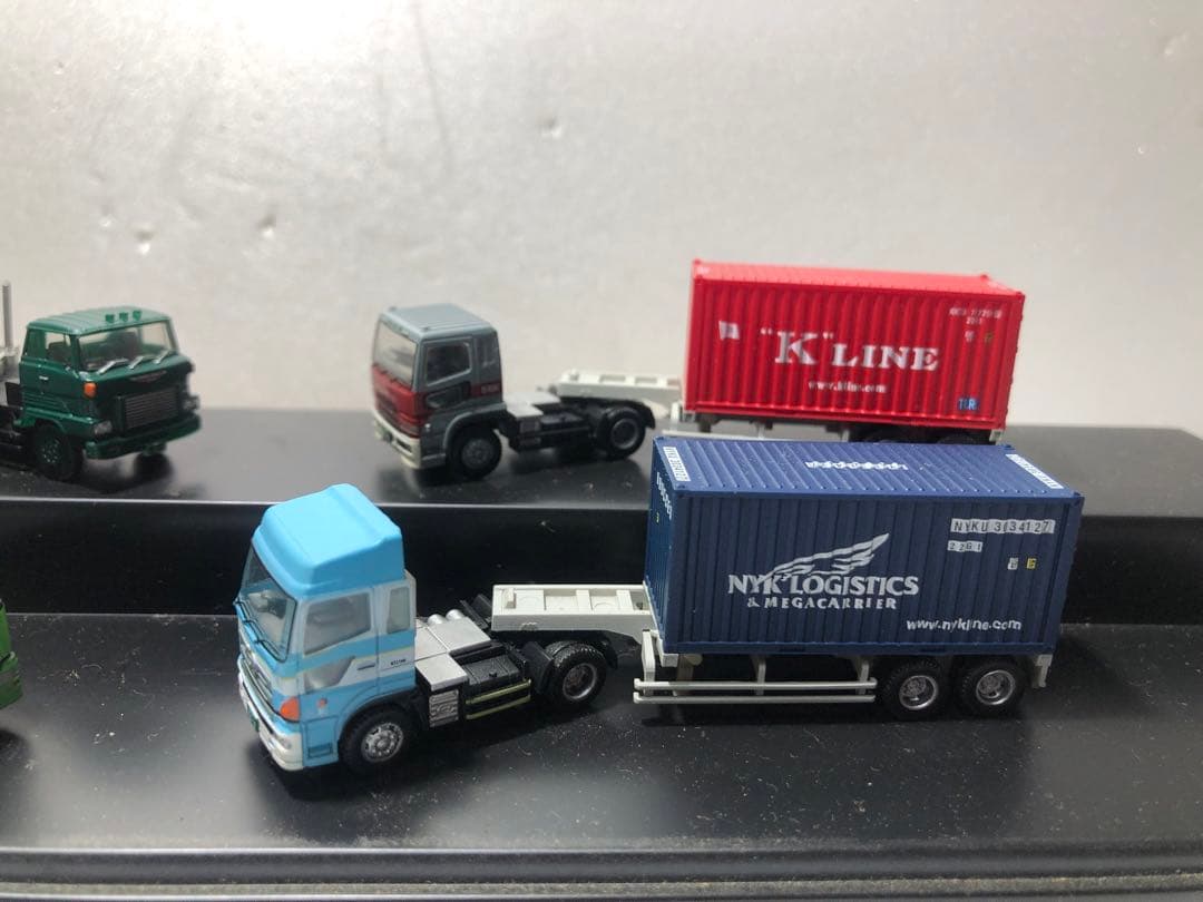 絶版 22台まとめ TOMYTECトラック・トレーラーコレクション他 ケース付