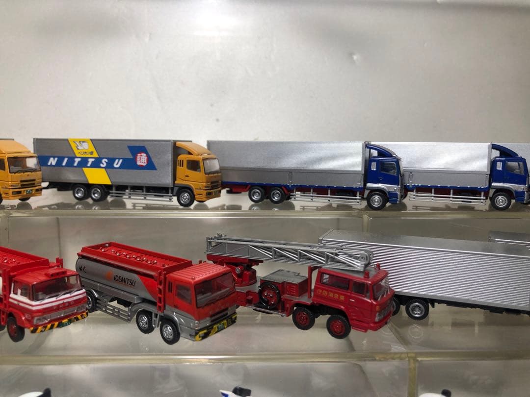 絶版 22台まとめ TOMYTECトラック・トレーラーコレクション他 ケース付