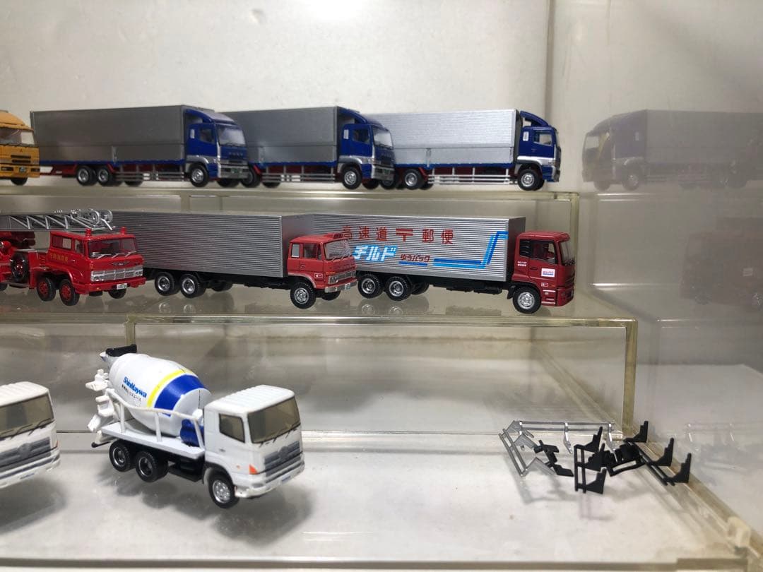 絶版 22台まとめ TOMYTECトラック・トレーラーコレクション他 ケース付