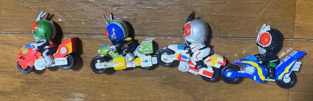 当時もの ポケットヒーロー 仮面ライダーSD ライダーキャリア バイクセット