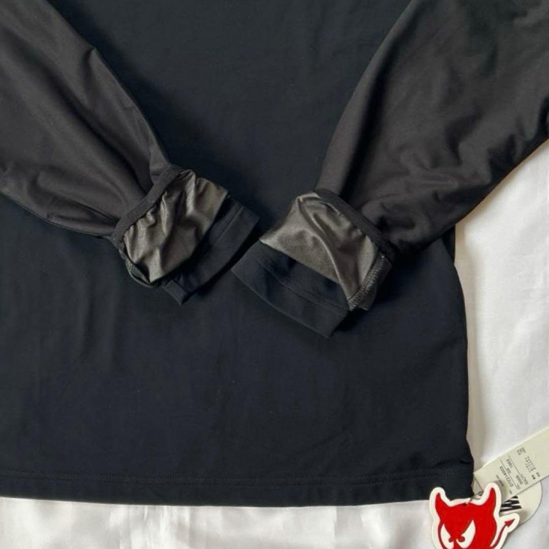 ワック　袖切り替えモックネック長袖シャツ　サイズM 新品　WAAC