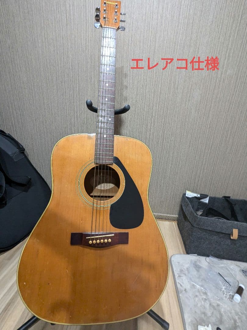 良音/YAMAHA　FX-170 改エレアコ　サドル真鍮仕様