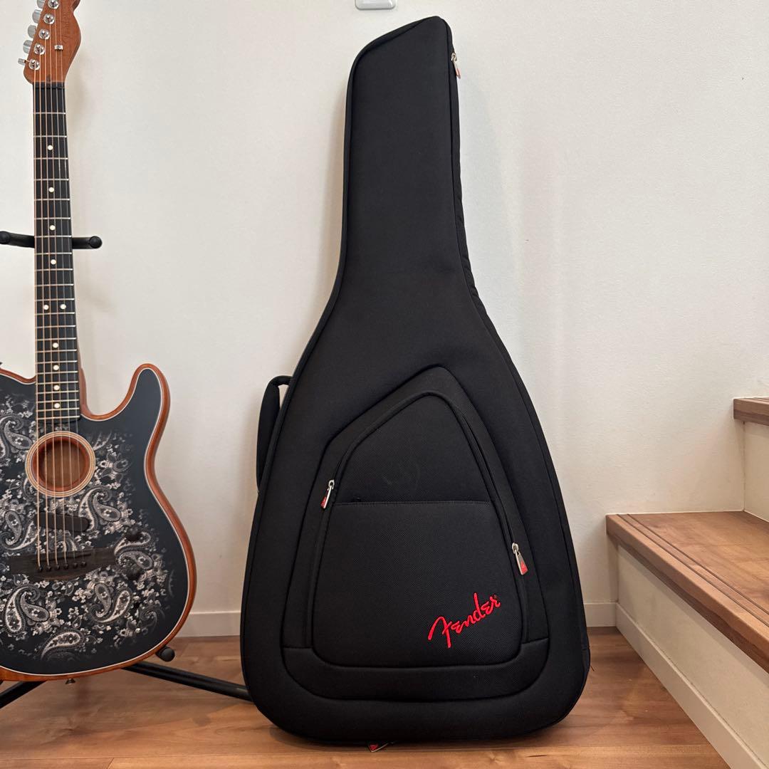 Fender American Acoustasonic ブラックペイズリー