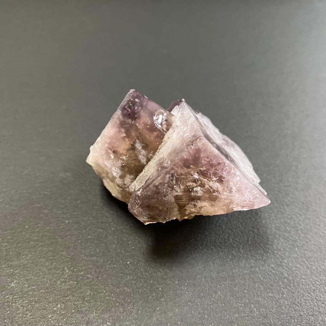 フローライト　レディアナベラ Sherry Twins Pocket 鉱物標本