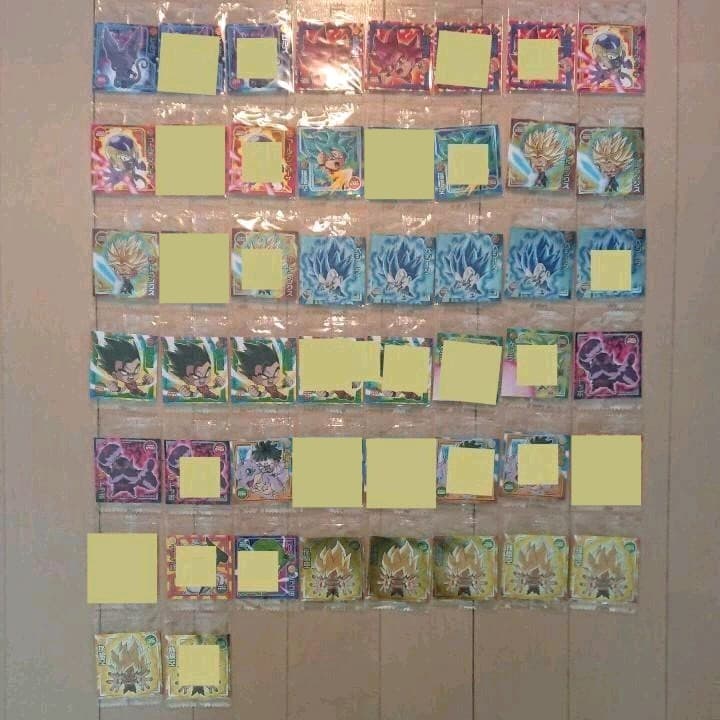 ②ドラゴンボール 超戦士シールウエハースZ 7弾～11弾 37枚