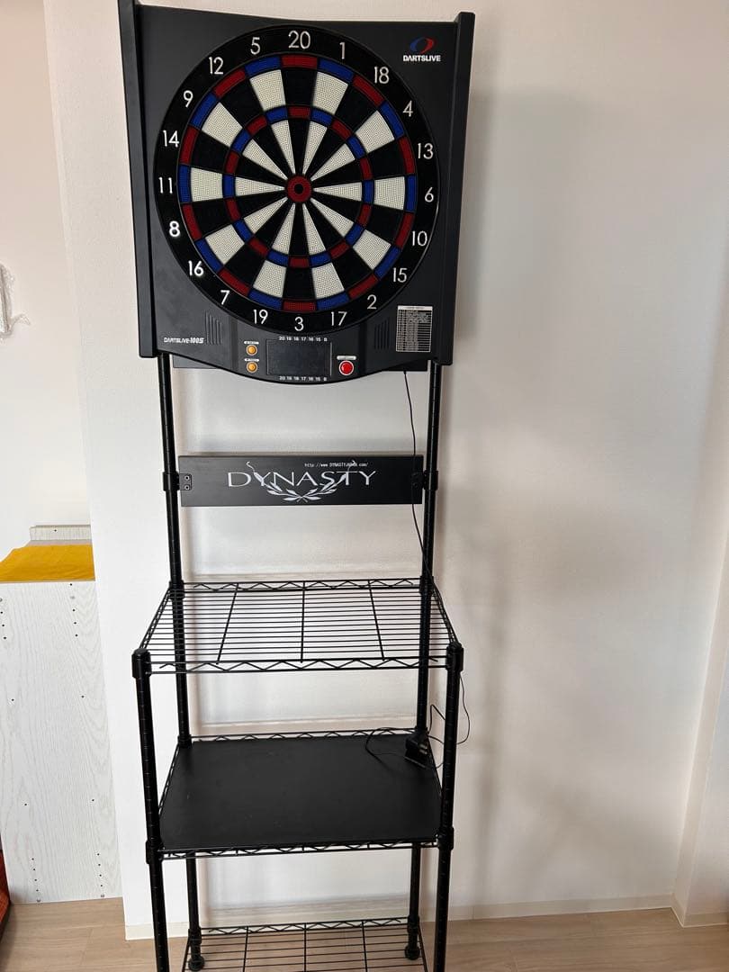 ダーツライブ100s.DYNASTY ダーツボード スタンド付き