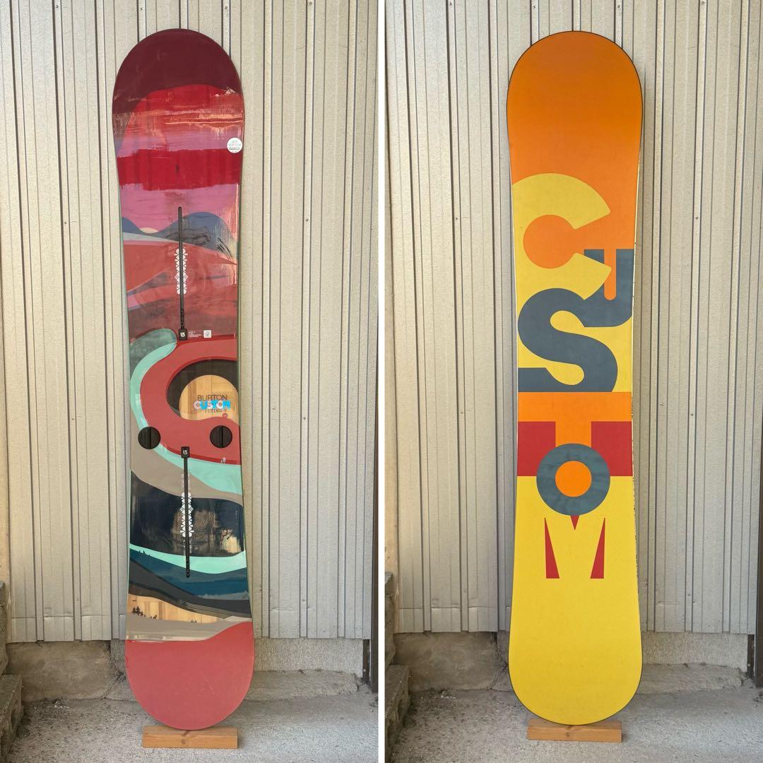 【値下げ】‼️Burton Custom FlyingV 156cmセット