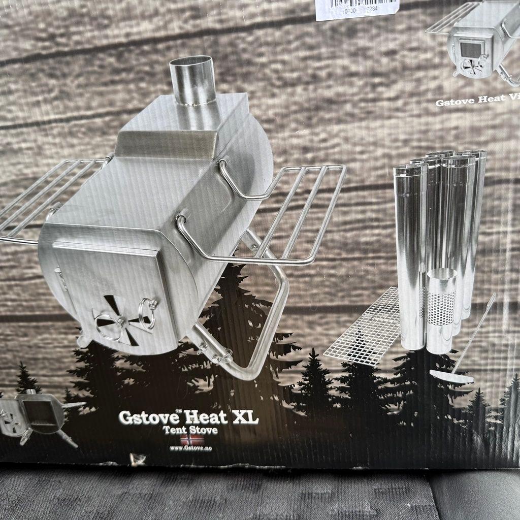 【新品】 G-Stove Heat View XL ステンレス 薪ストーブ一式