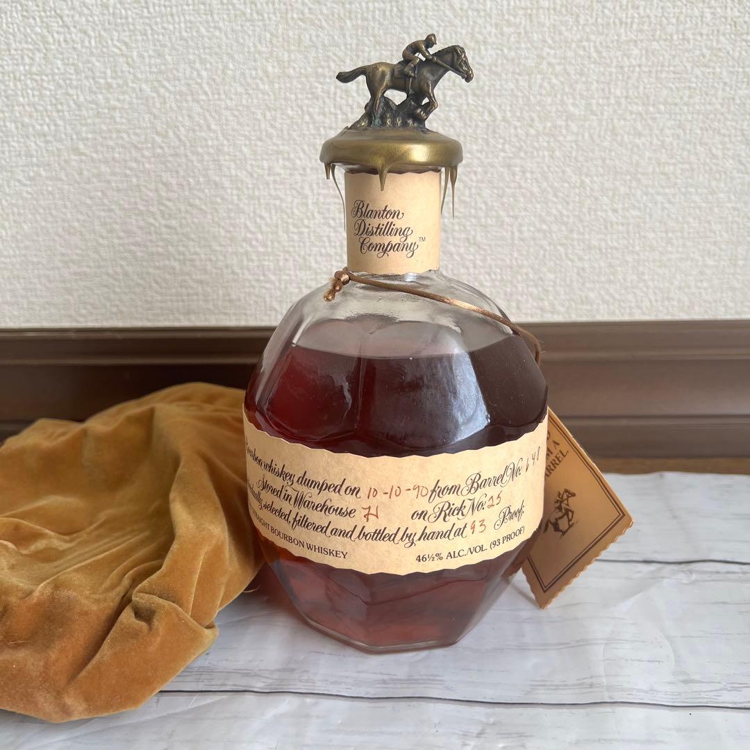 未開封 1990年 ブラントン バーボン ウイスキー 750ml