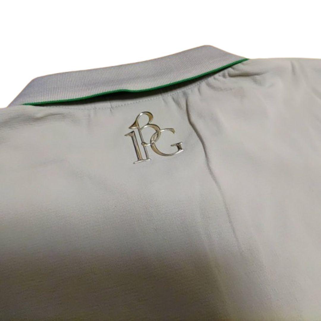 1PIU1UGUALE3 GOLF 長袖ポロシャツ グレー サイズM