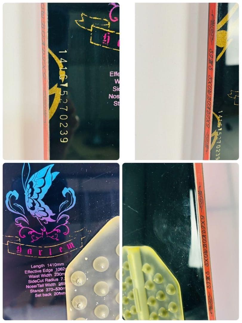 【良品】sims harlem 141cm スノーボード シムス