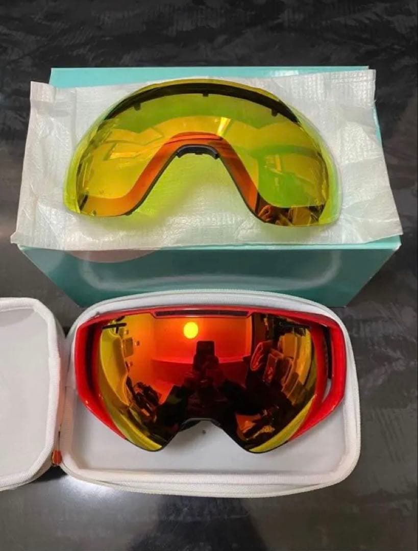 Nike SB ゴーグル ミラーゴールドレンズ