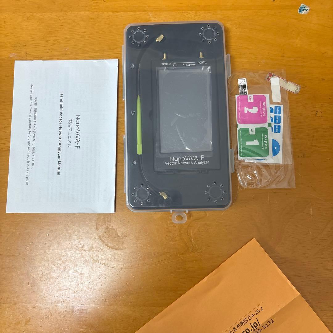 ハンドヘルド　ベクトル　ネットワーク　アナライザー