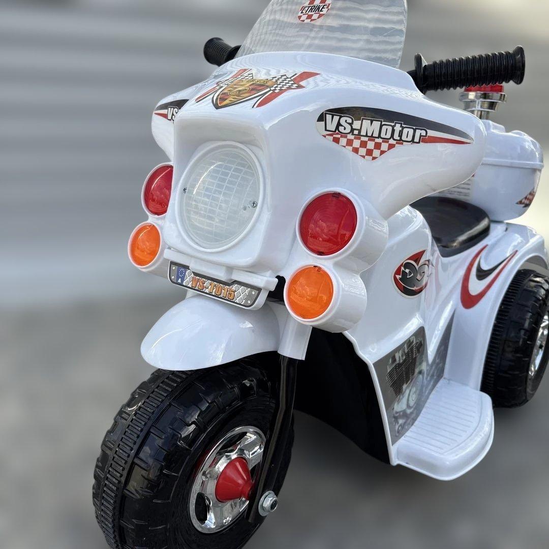 ベルソス 電動おもちゃバイク 警察官 ポリスバイク玩具 子ども のりもの 遊具