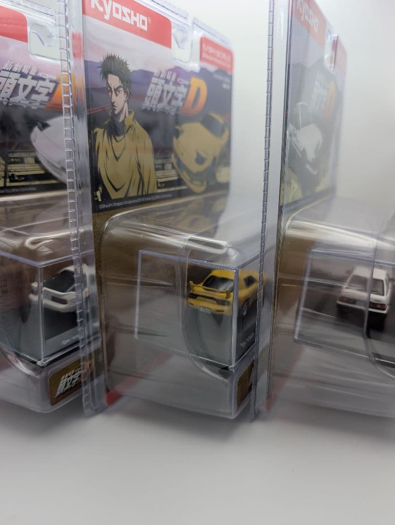 KYOSHOオリジナル 1/64 頭文字D 3台セット