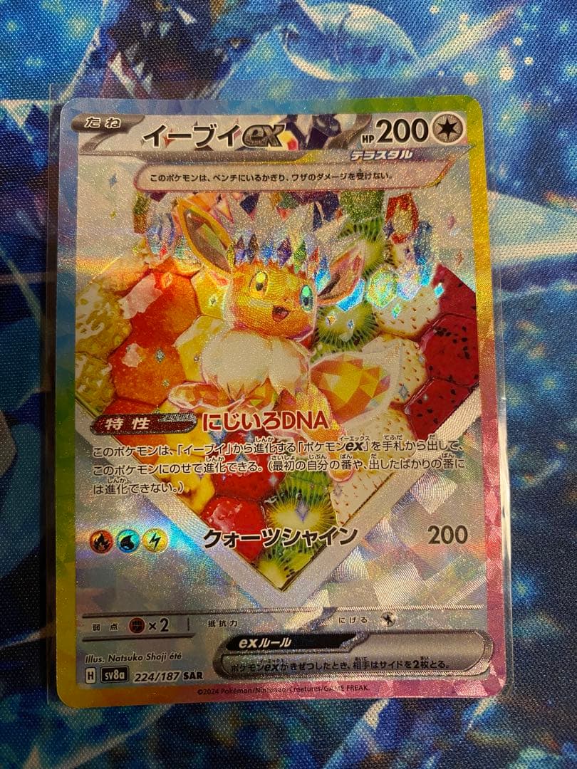 ポケモンカード ブイズ まとめ売りコンプ (テラスタルフェスEX) SAR10種
