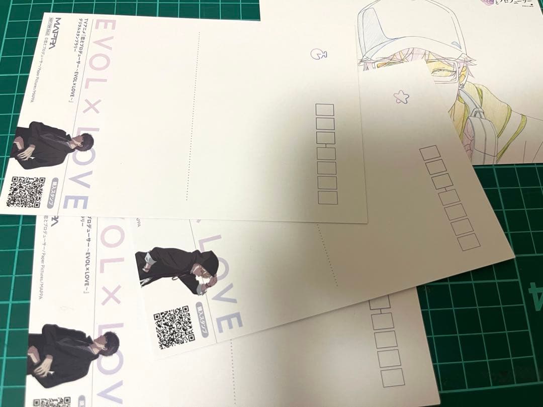 恋とプロデューサー 恋プロ 缶バッジ ポストカード ゼン キラ シモン