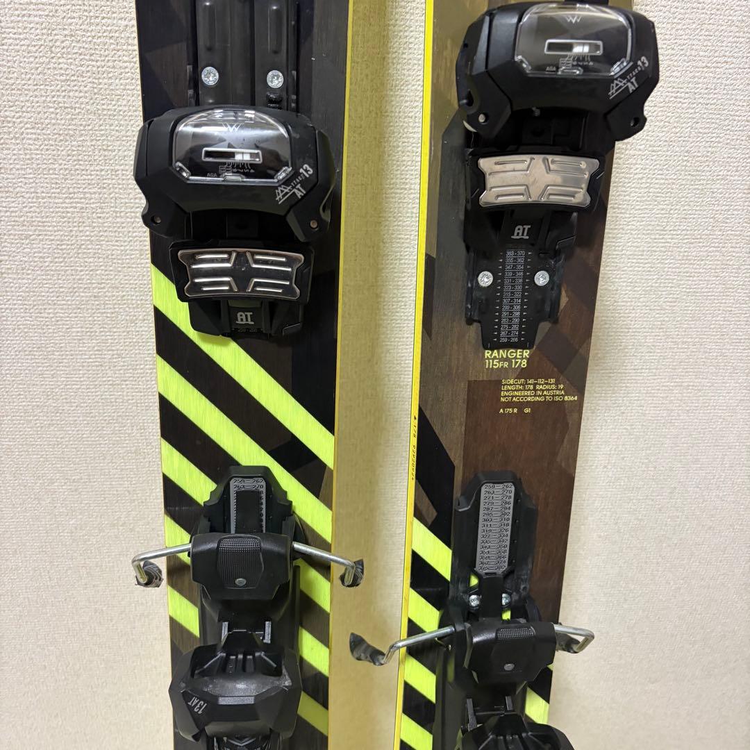 Fischer Ranger 115 FR スキー 板 178cm