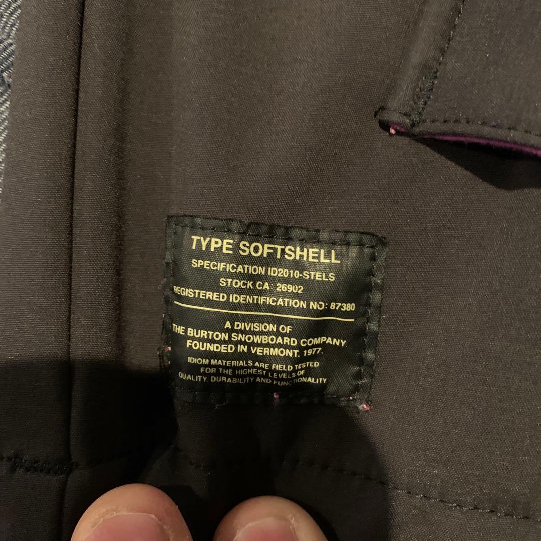 美品　idiomソフトシェル　Mサイズ　スノーウェア　藤原ヒロシフラグメント